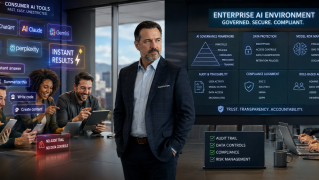 Banner for 🔐 Don’t Trade Security for Shiny Objects. Why AI Convenience Can Become Enterprise Risk