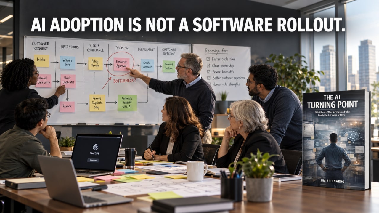 Banner for Why AI Adoption Is Not a Software Rollout