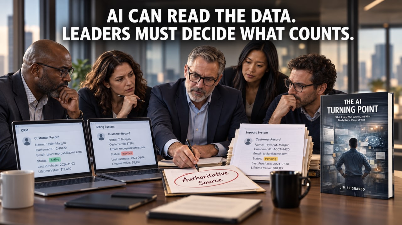 Banner for Your AI Data Problem Is Really a Leadership Problem